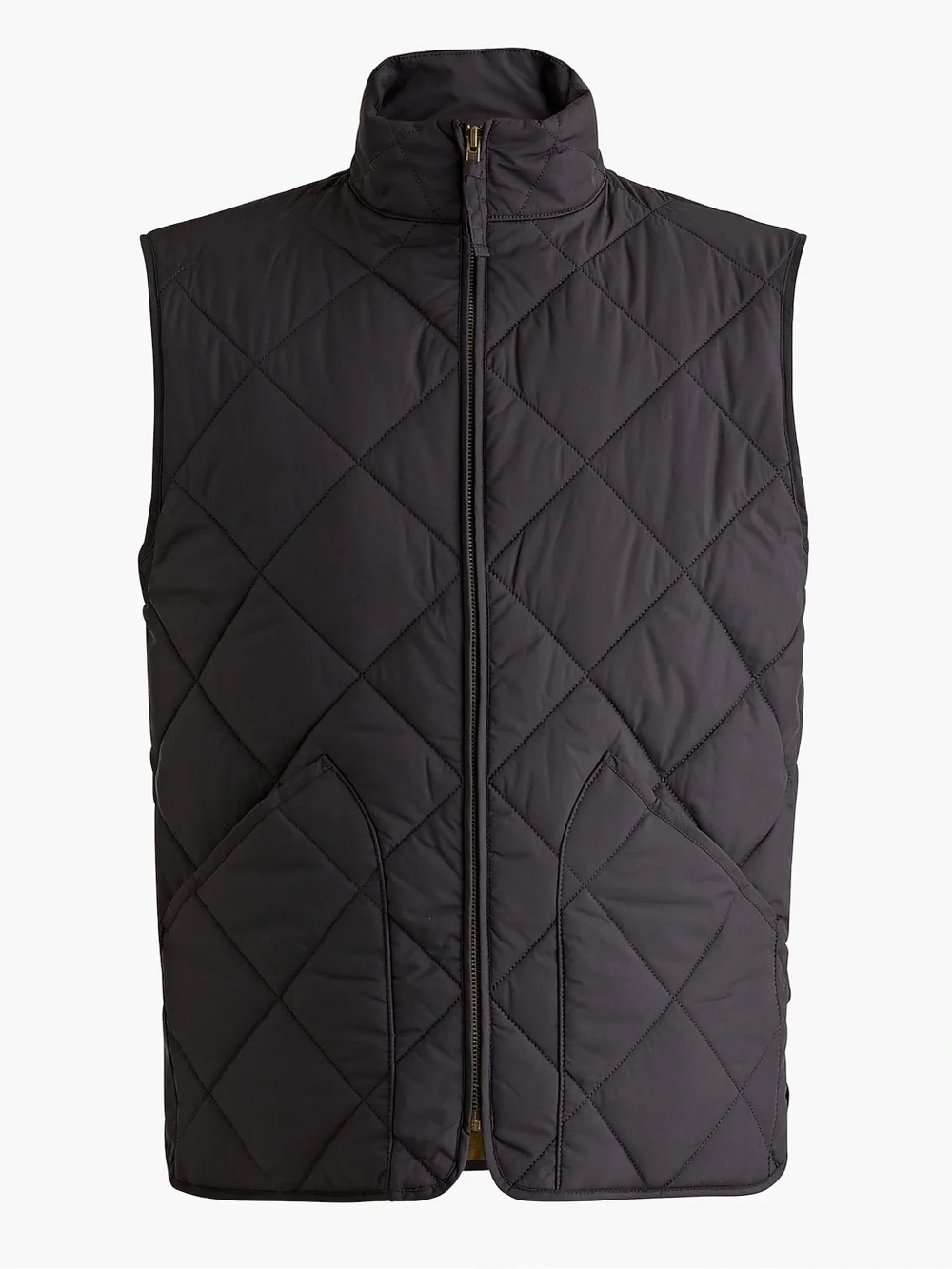 J crew black walker vest